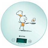 Mətbəx tərəzisi Vitek VT-8018W Ağ — Bytelecom.az — Tərəzilər