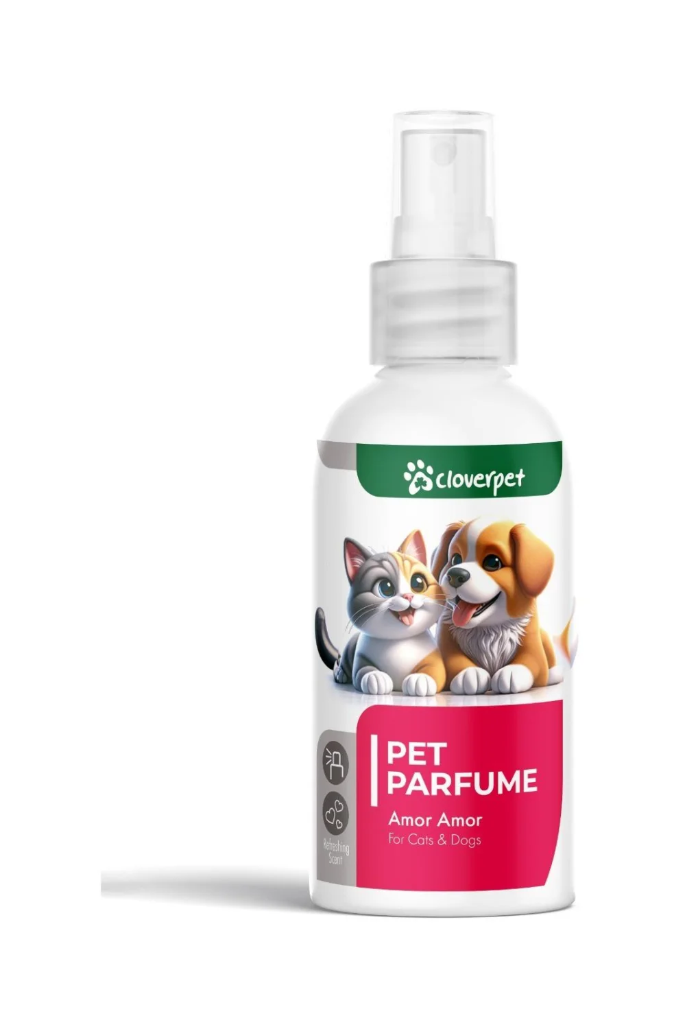 Cloverpet Pet Ətiri Amor Amor itlər və pişiklər üçün, 100 ml — Bakı