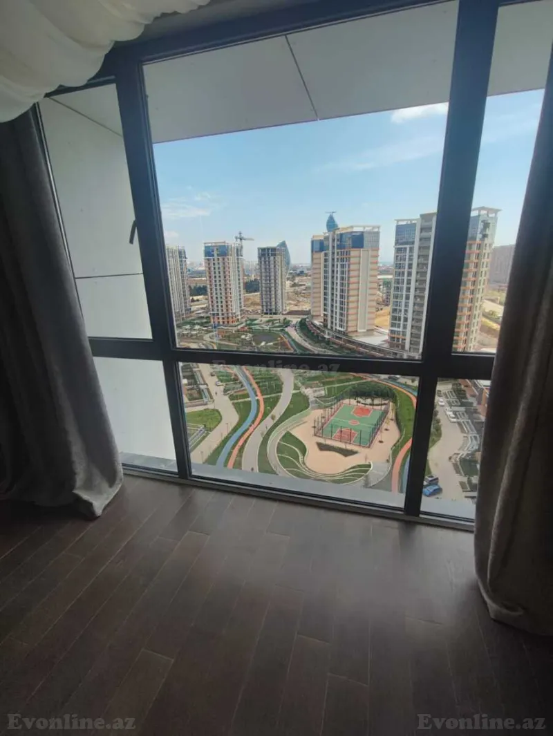 Kirayə verilir 4 otaqlı Mənzil Yeni tikili 129 m² Bakı, Nərimanov r., Bakmil m — Mənzil, Bakı (3)