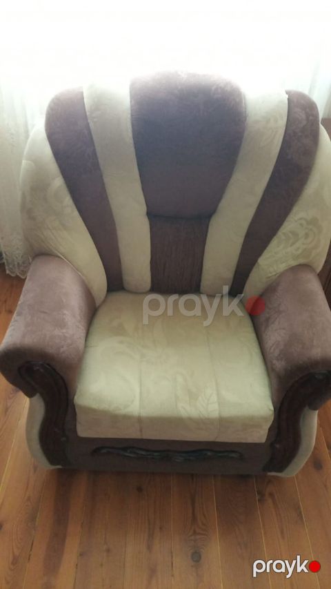 Mebel dəsti – 3 nəfərlik açılan divan + 2 ədəd kreslo - Model — Sumqayıt