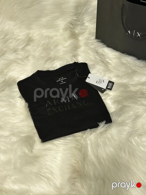 Armani Exchange qadın t‑şerti – qara - Brend: A|X Armani Exchange — Bakı