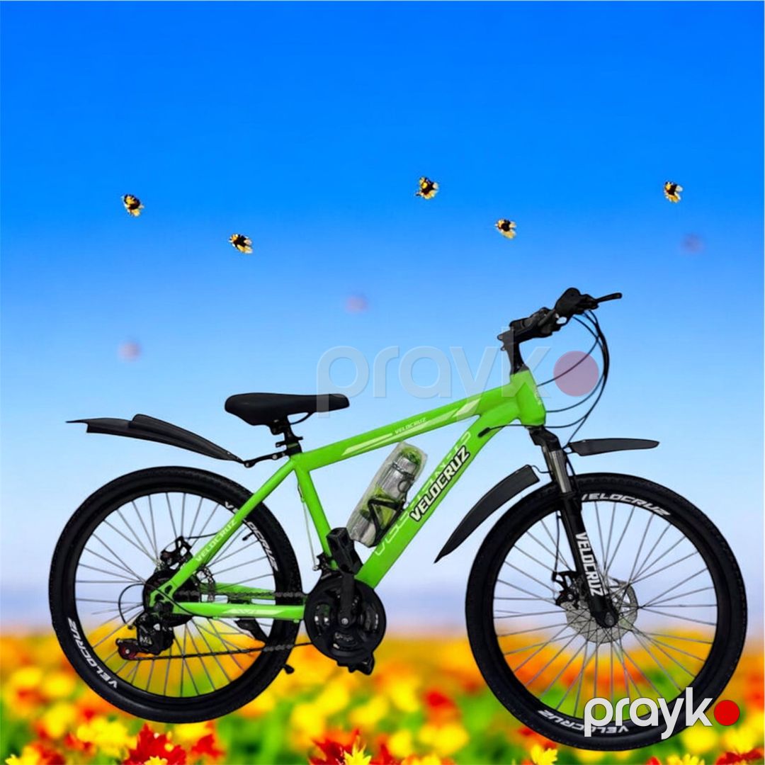 Dağ velosipedi Velocruz MTB, 24", yaşıl — Velosipedlər, Bakı (2)