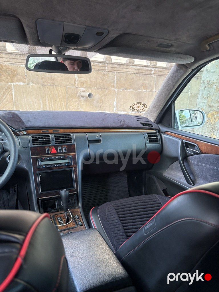 Mercedes E 220, 2.2 L, 2001 il, 317 300 km — Avtomobillər, Qazax (10)