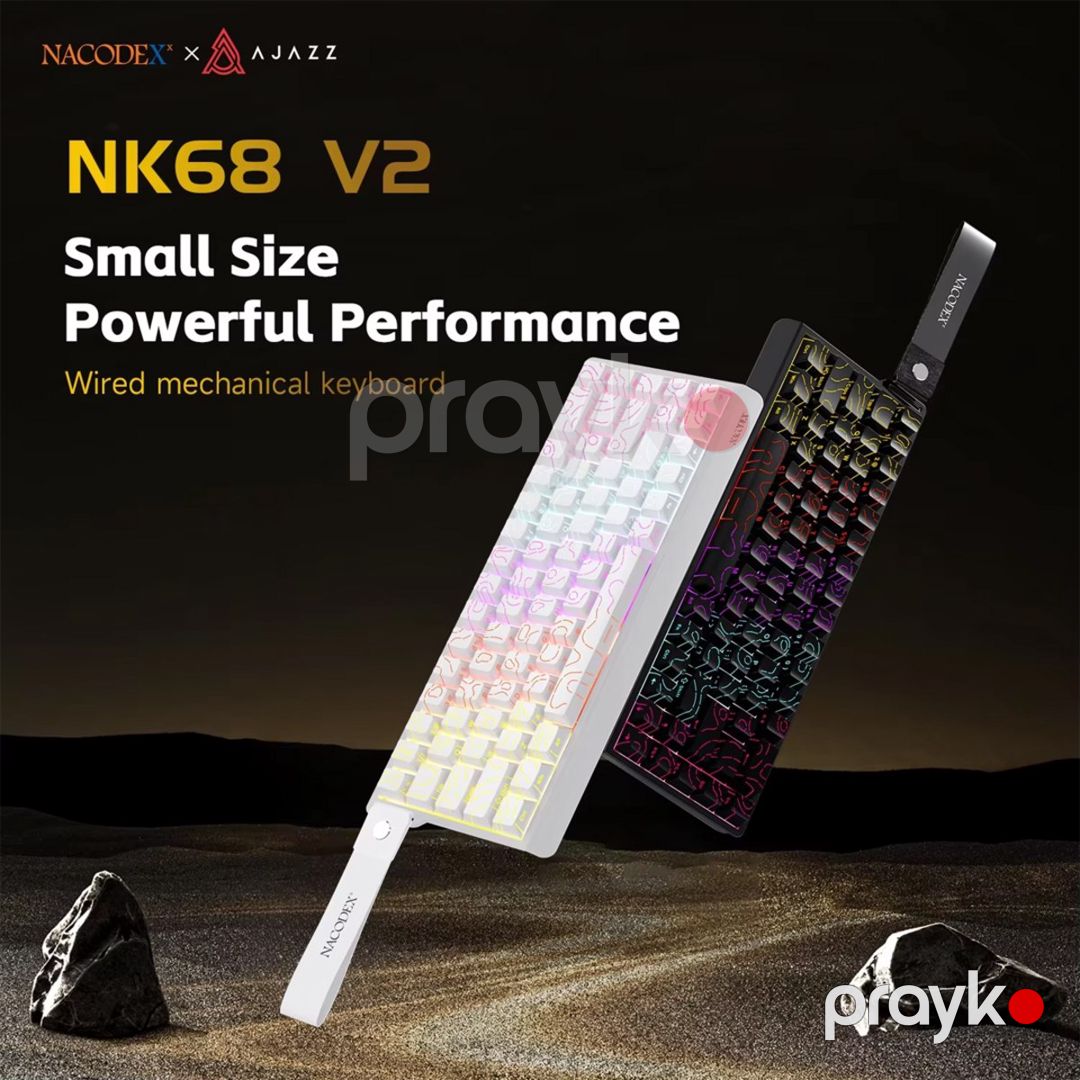 Oyun klaviaturası Ajazz NK68 V2 - Black Contour — Periferik cihazlar, Bakı (4)