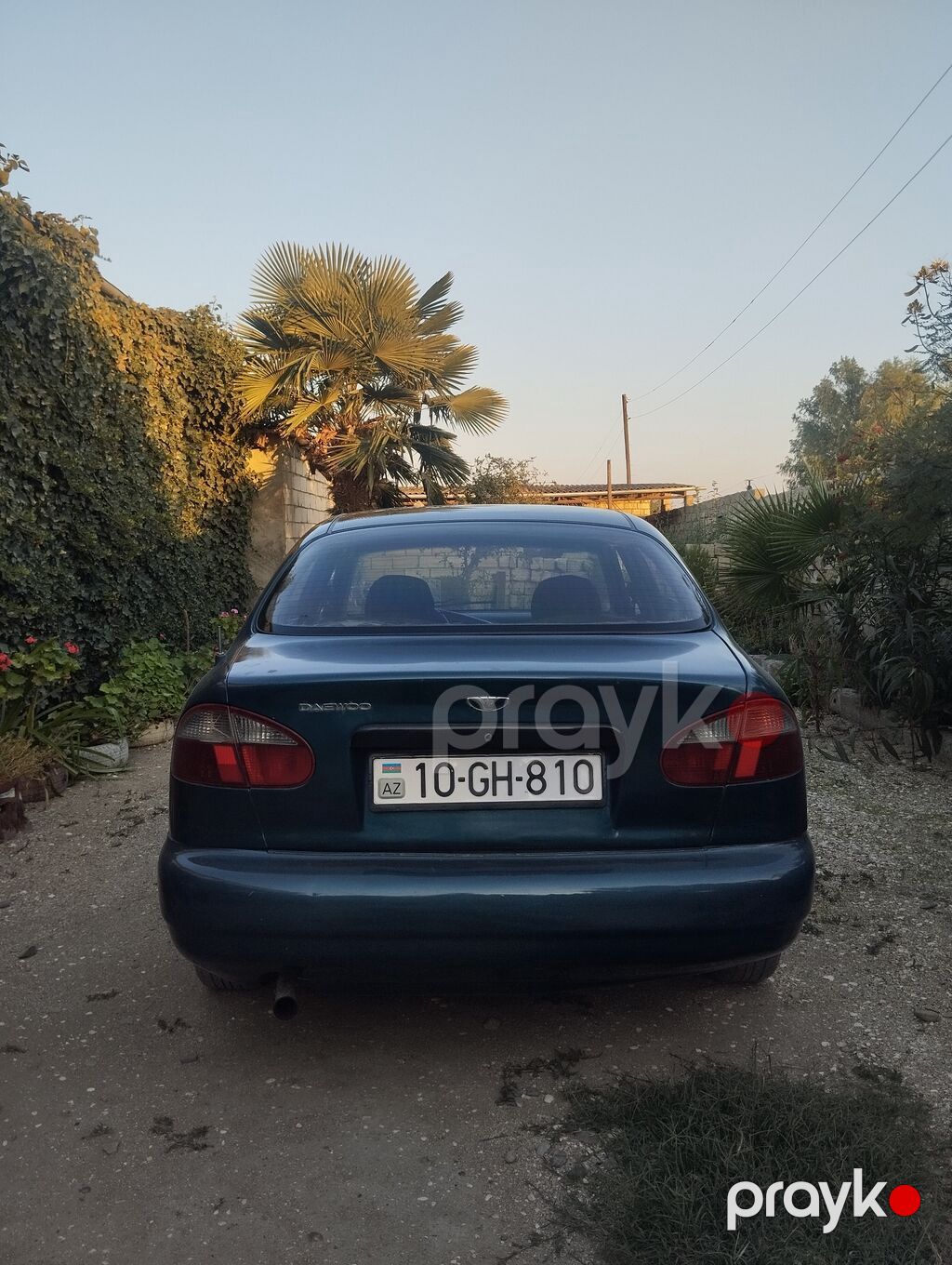 Daewoo Lanos sedan - Kuzov: 4 qapılı sedan, tünd yaşıl rəng — Avtomobillər, Salyan (2)