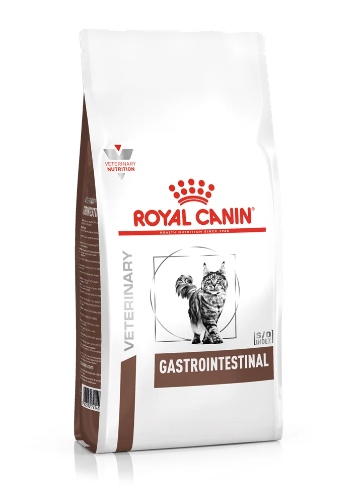 Royal Canin Gastro Intensinal Gl 32 həzm pozğunluğu olan pişiklər üçün pəhriz qidası, 400 q — Zoo.az — Cats