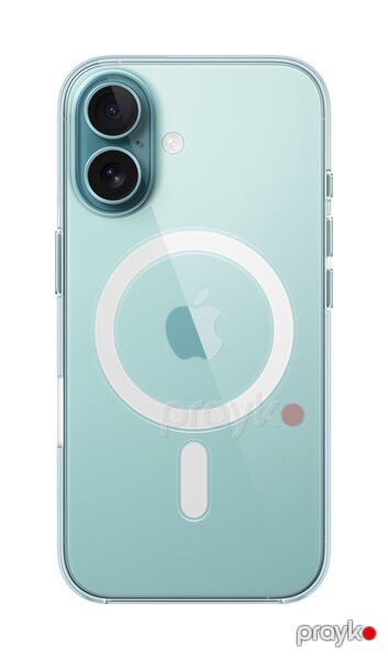 iPhone 16 Clear Case with MagSafe, Model A3243 Clear — Mallar, Bakı (3)