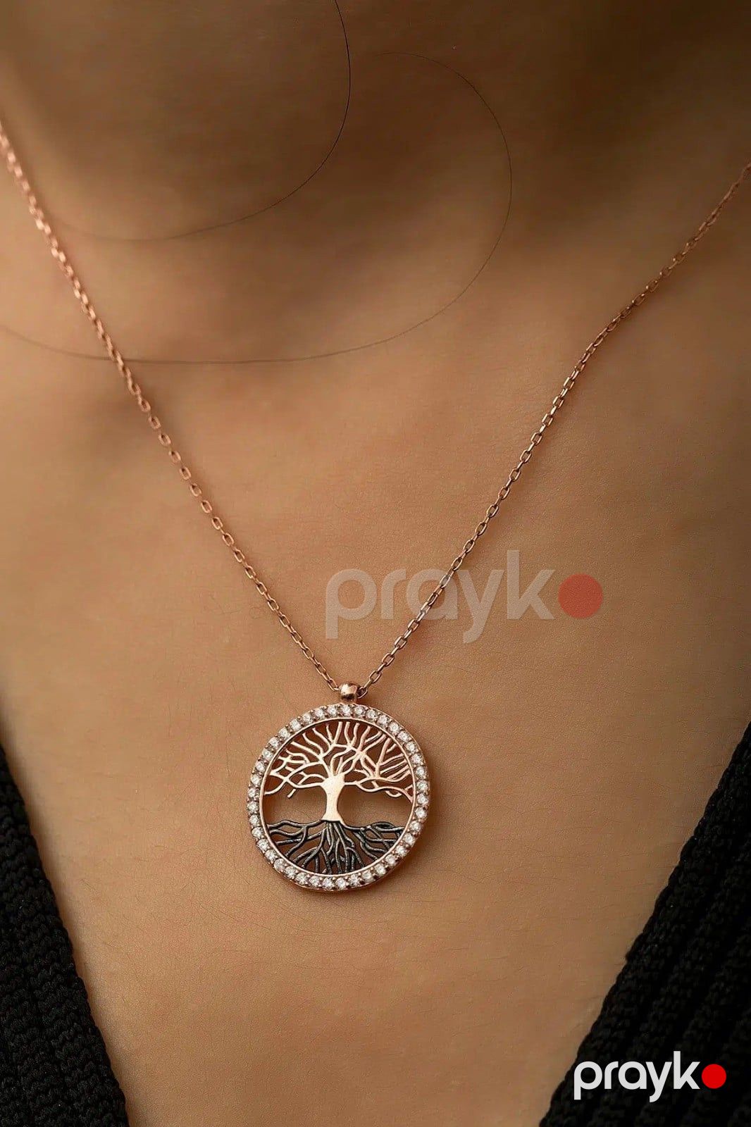 Boyunbağı qadınlar üçün RST_2603, gümüş 925 əyar — Mallar, Bakı (2)