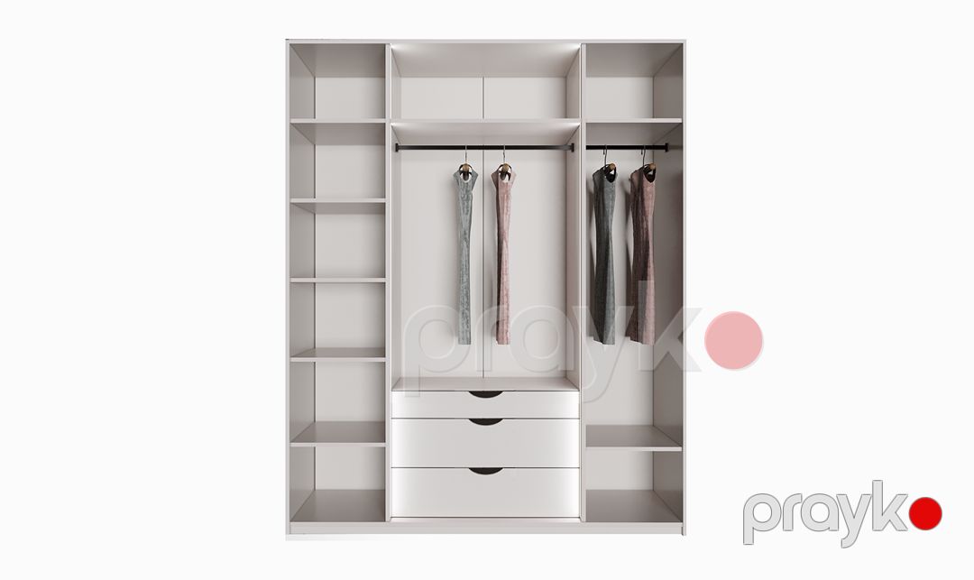Sky 4 qapılı paltar dolabı — Mebel, Bakı (2)
