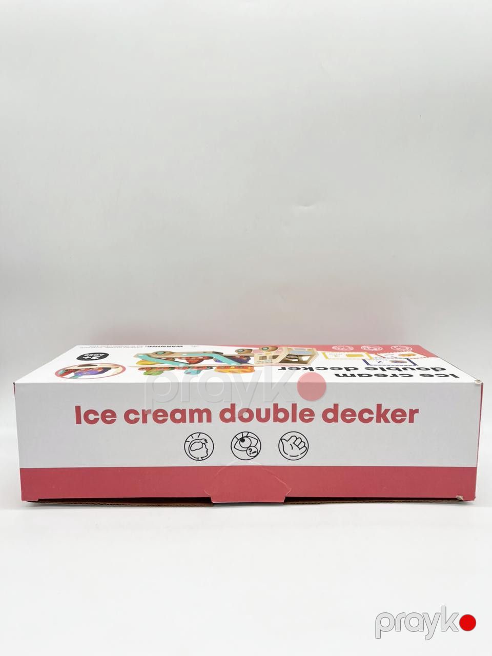Taxta oyuncaq Ice cream double decker, 30 sm, 3+ yaş — Mallar, Bakı (2)