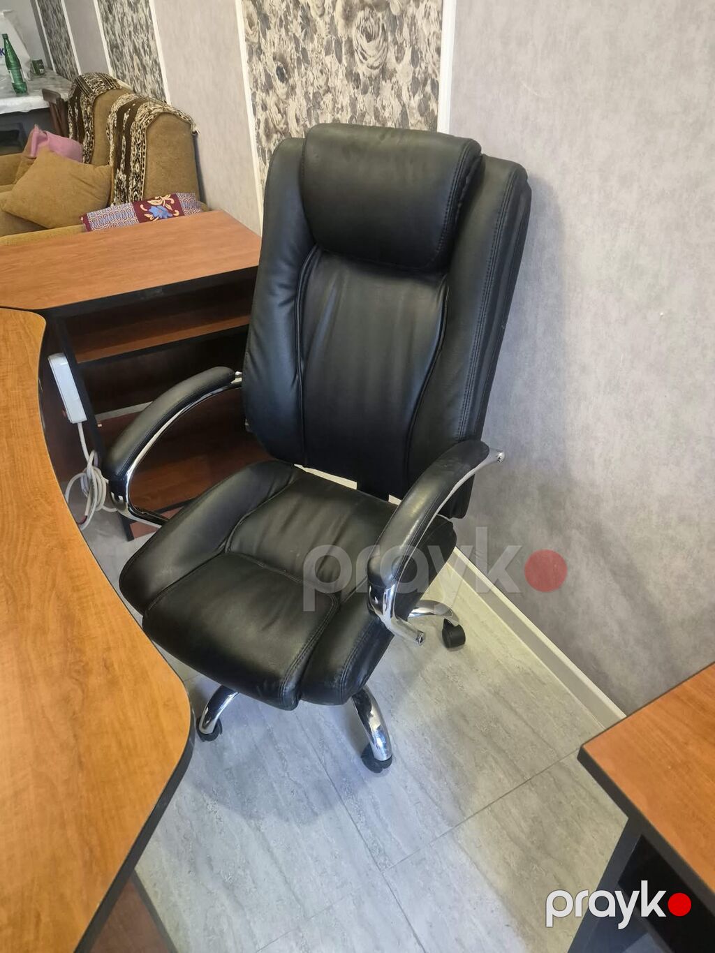 Ofis mebel dəsti Tərkibi: - Menecer/ direktor üçün iri bucaq formalı — Ofis mebeli, Bakı (7)