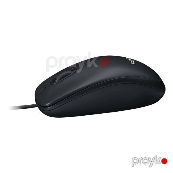 Logitech Wired Mouse M100 Black — Mallar, Bakı (4)