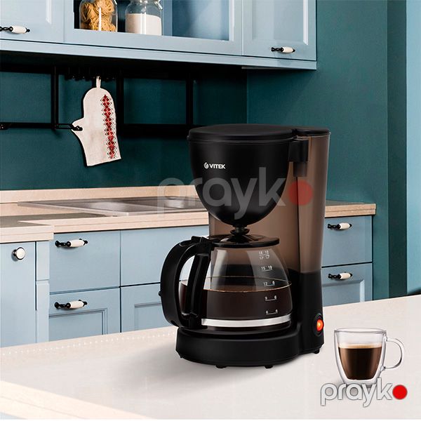 Qəhvədəmləyən Vitek VT-1500 Black — Mallar, Bakı (2)