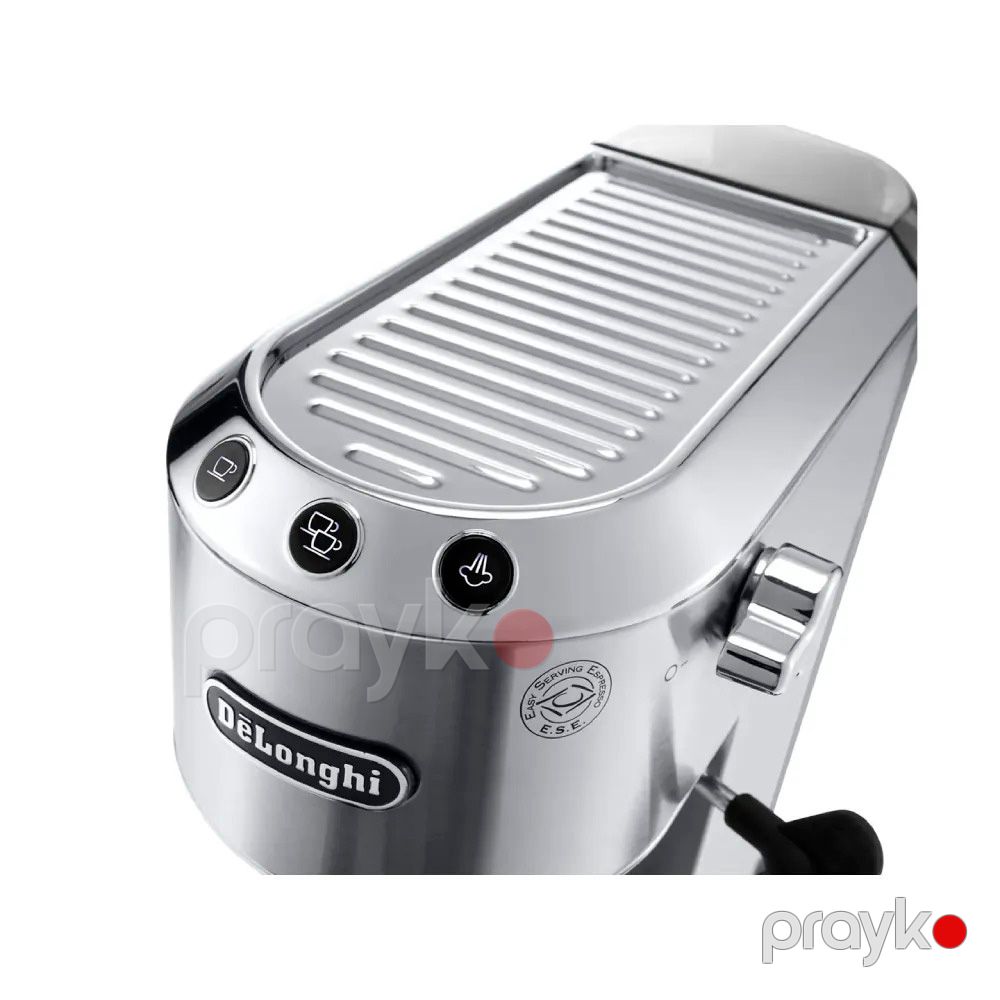 Qəhvədəmləyən DeLonghi EC685.M Silver — Mallar, Bakı (4)