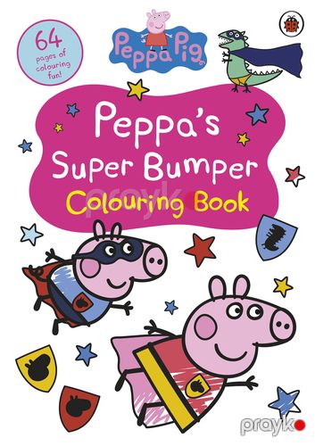 Peppa Pig: Peppa's Super Bumper Colouring Book — Bakı