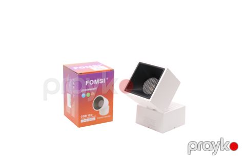 LED spot hərəkətli kvadrat 12W ağ 4000K ZDL167 — Bakı