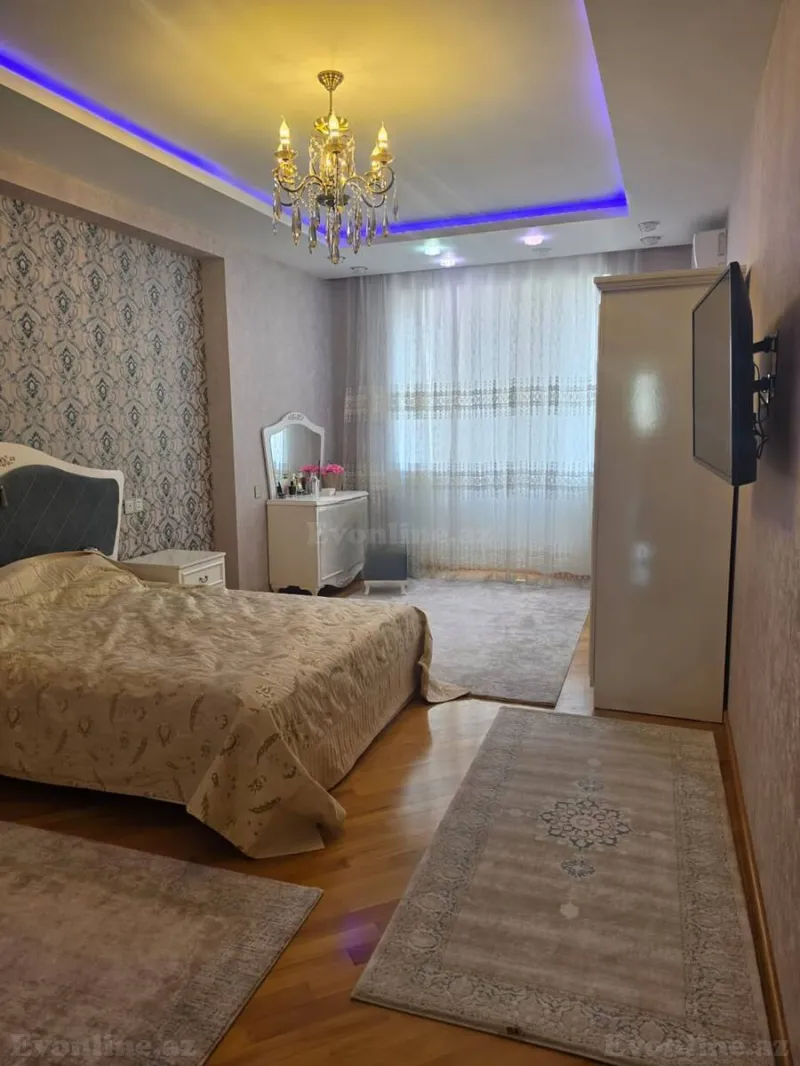 Kirayə verilir 3 otaqlı Mənzil Yeni tikili 135 m² Bakı, Yasamal r., Elmlər Akademiyası m — Mənzil, Bakı (5)