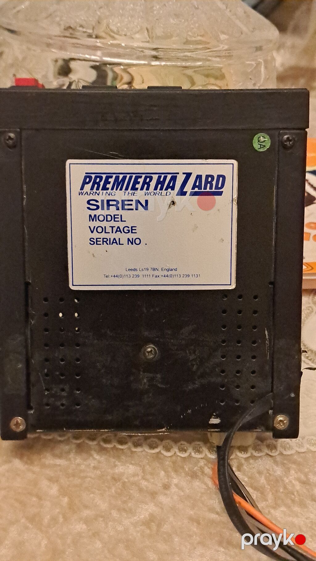 8 Dənə Səsi Var Koloku Yoxdur Premier Hazard 120-01 siren idarəetmə — Digər, Sumqayıt (2)