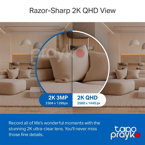 TP-Link Tapo C220 Security Camera Ağ — Mallar, Bakı (3)