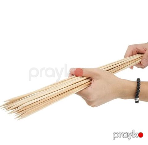 Bambuk şiş dəsti, 35 sm, 4 mm - prl_991217 — Bakı