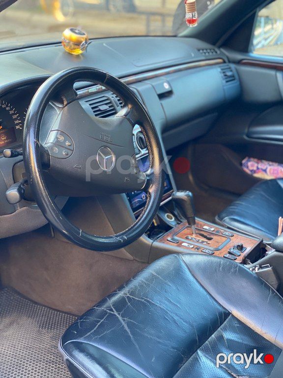 Mercedes E 320, 3.2 L, 2000 il, 398 000 km — Avtomobillər, Bakı (7)