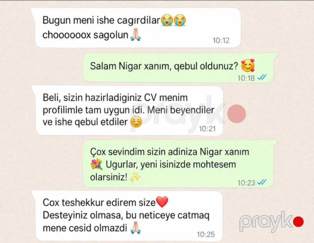 CV hazırlanması — Reklama, IT, marketing, Bakı (8)