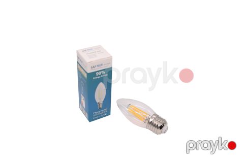 LED lampa damla 6W E27 ww