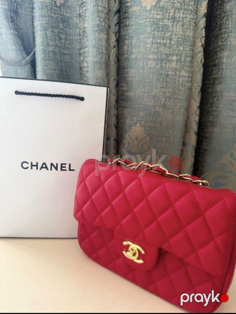 Chanel çiyin/çapraz çanta – klassik quilted (romblı) dizayn - Rəngi — Bakı