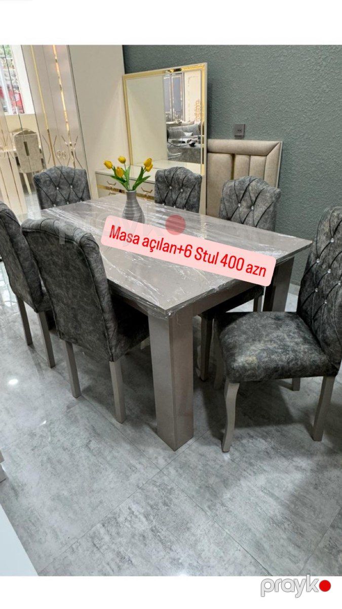 Masa və oturacaqlar — Mebel, Bakı (8)