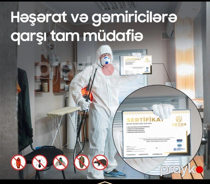 Dezinfeksiya və ilan mübarizə xidməti — Təmizlik, Bakı (2)