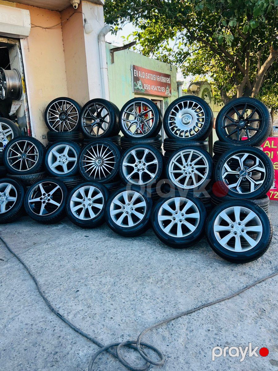 Hyundai Accent təkərləri R16 — Ehtiyat hissələri və aksesuarlar, Bakı (8)