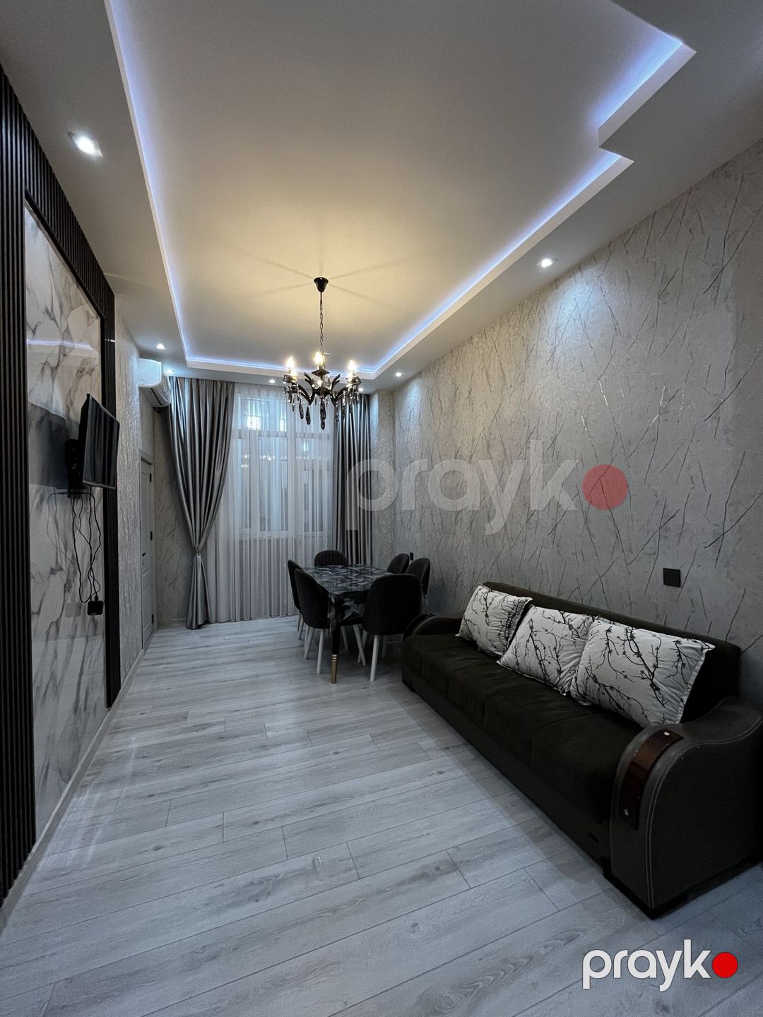 İcarəyə verilir 3 otaqlı yeni tikili 80 m² — Mənzil, Xırdalan (2)