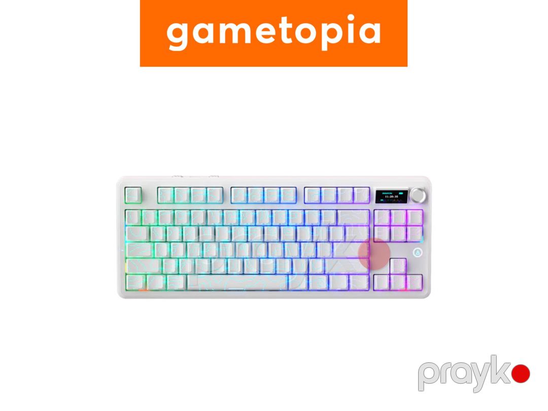 Ajazz MK87 White Contour — Periferik cihazlar, Bakı (2)