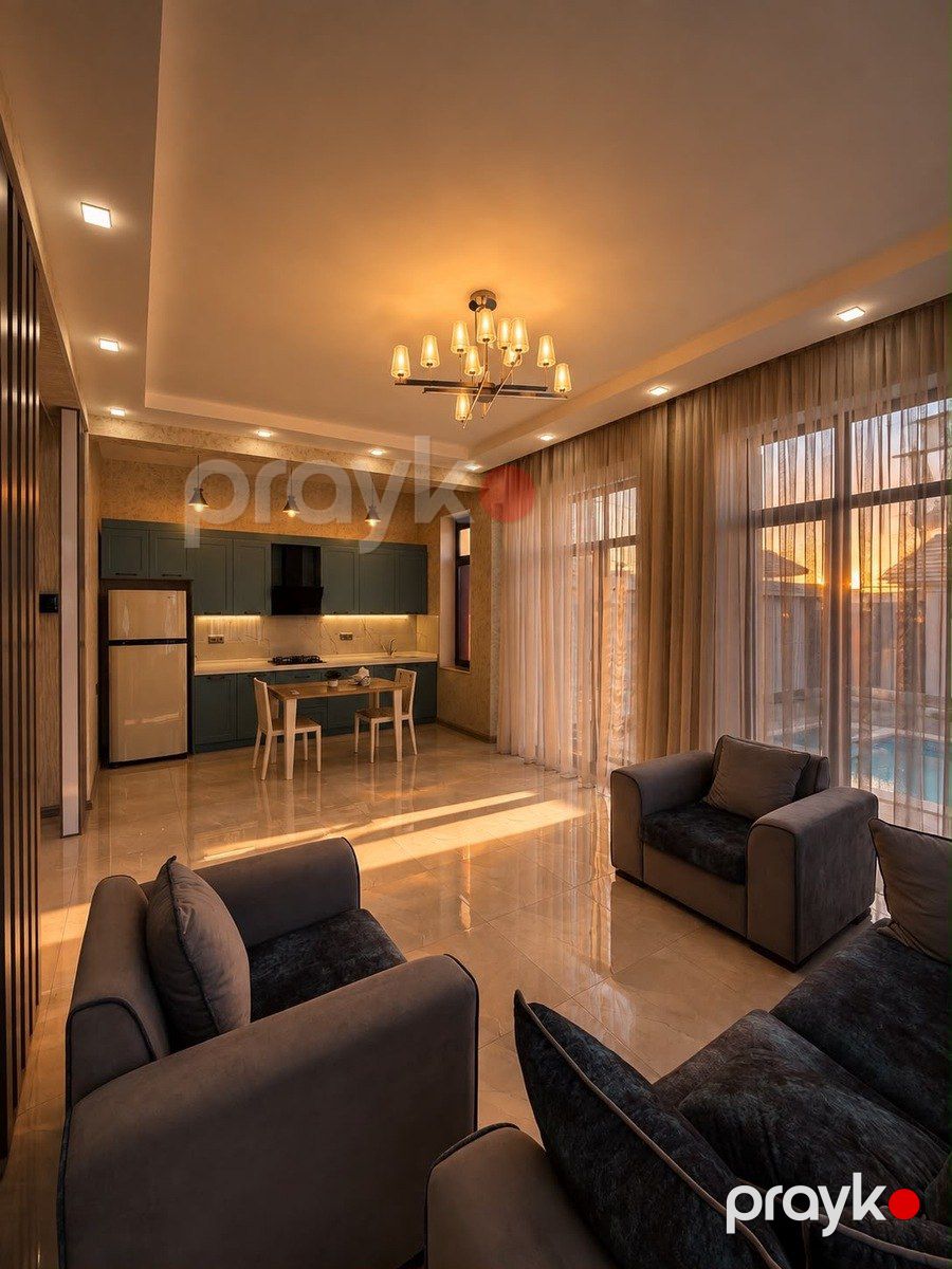 Satılır 5 otaqlı həyət evi/bağ evi 210 m² — Ev, villa, Bakı (12)
