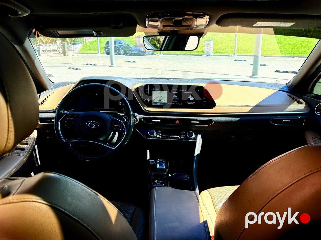 Hyundai Sonata, 1.6 L, 2021 il, 130 000 km — Avtomobillər, Bakı (3)