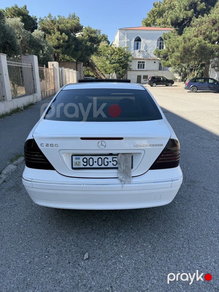 Mercedes C 200, 2.0 L, 2003 il, 410 000 km — Avtomobillər, Bakı (4)