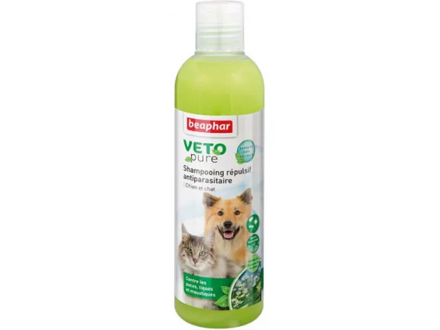 Beaphar Veto Pişiklər və Köpəklər üçün Təbii Birə və Gənə Şampunu, 250 ml — Bakı