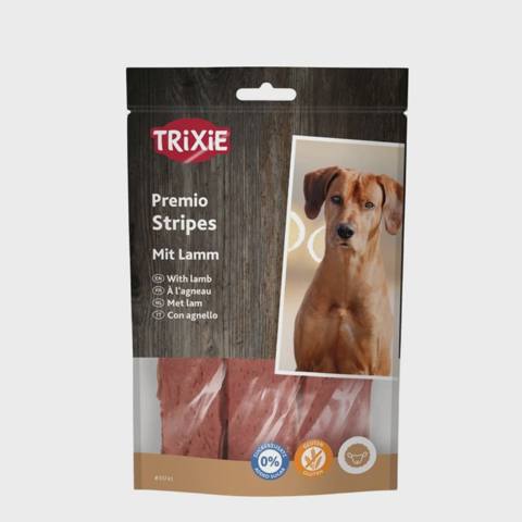 Trixie Lamb Stripes, itlər üçün quzu əti ilə mükafat yeməyi, 100 q — Pet supplies