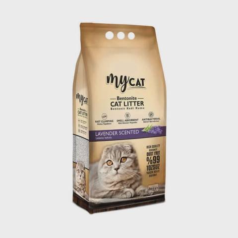 My Cat lavanda ətirli pişik qumu, 20 l — კატები