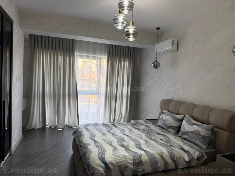 Kirayə verilir 3 otaqlı Mənzil Yeni tikili 130 m² Bakı, Xətai r., Ağ şəhər — Mənzil, Bakı (6)