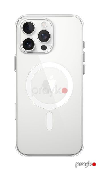 iPhone 16 Pro Max Clear Case with MagSafe, Model A3246 Clear — Mallar, Bakı (4)