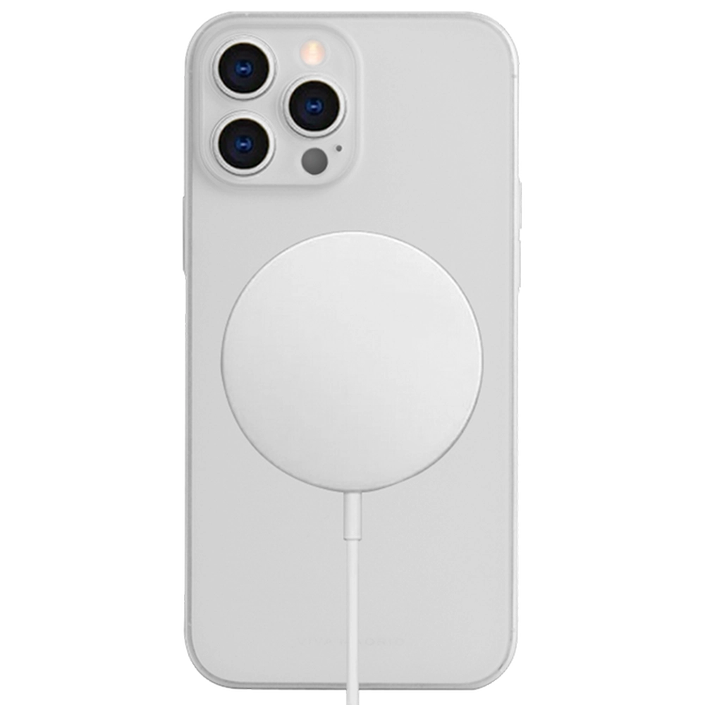 Viva Madrid Skinz Ultra Thin PC Matte Texture Case Compatible for iPhone 13 Pro Max VIVA-IP13PM-SKZWHT White — Mallar, Bakı (2)
