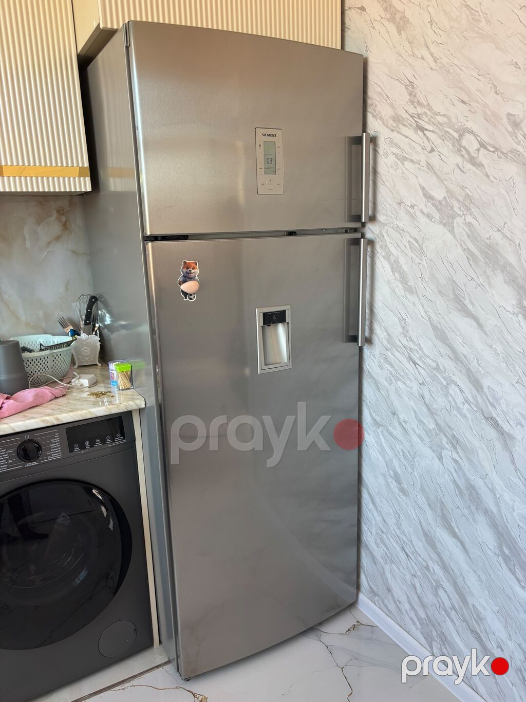 Siemens soyuducu Nofrost 550azn ünvan Həzi Aslanov İradə cəlil — Soyuducular, Bakı (4)