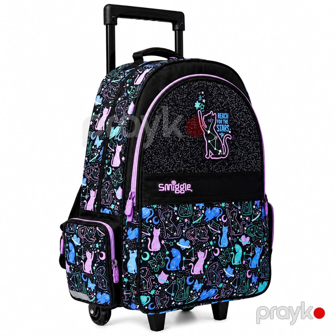 Məktəb çantası Smiggle, suya davamlı parça, qara, 30 l — Mallar, Bakı (2)