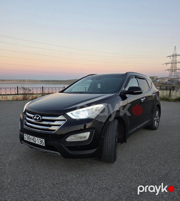 Hyundai Santa Fe, 2.0 L, 2014 il, 221 000 km — Avtomobillər, Bakı (3)