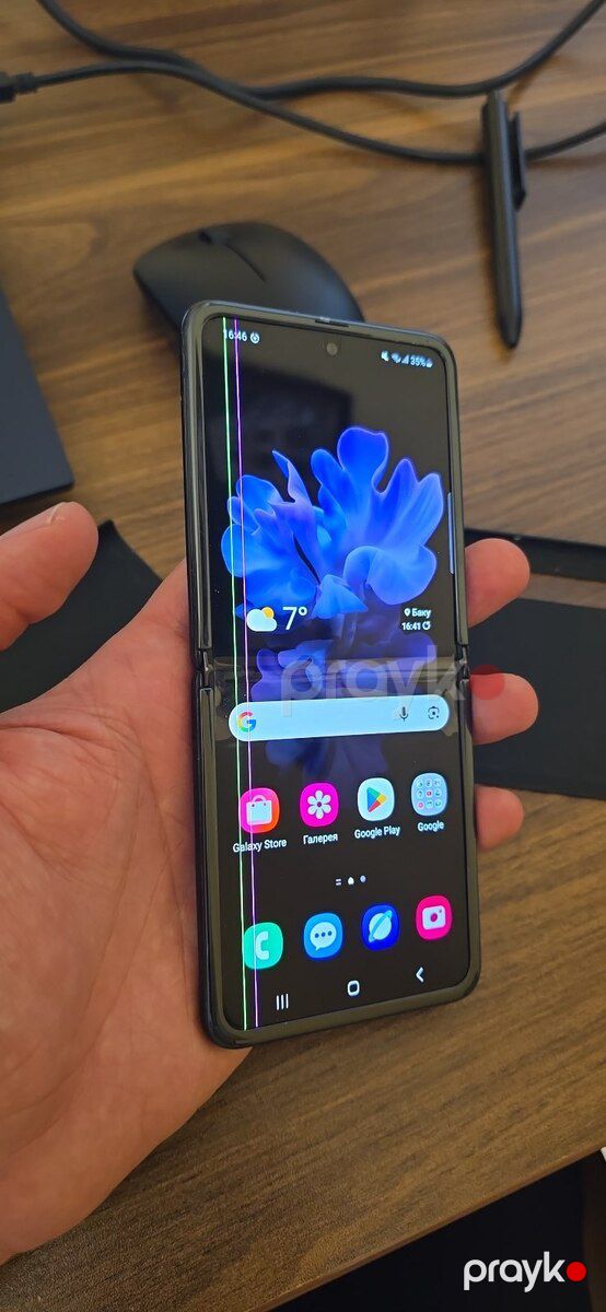 Samsung Galaxy Z Flip Mirror Black 256GB/8GB — Smartfonlar, Bakı (5)