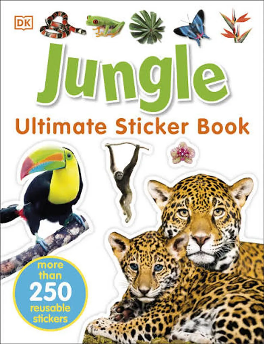 Jungle Ultimate Sticker Book — Bakı