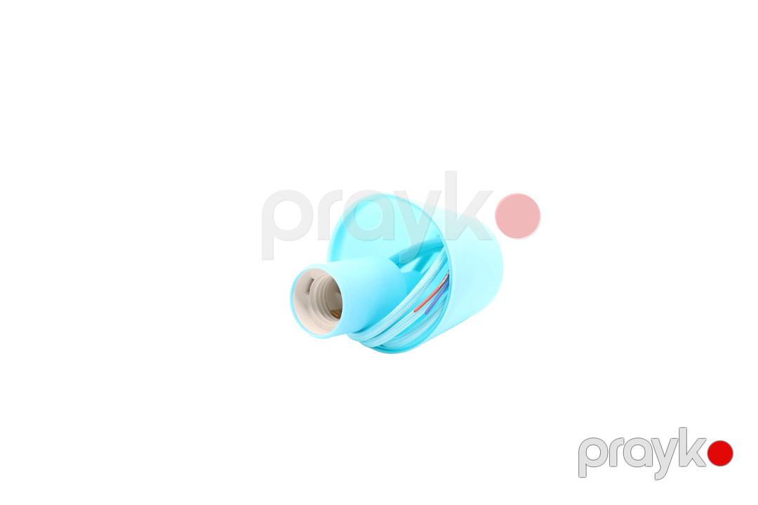 Patron dekor pvc açıq göy 1 m — Elektrika, Bakı (2)
