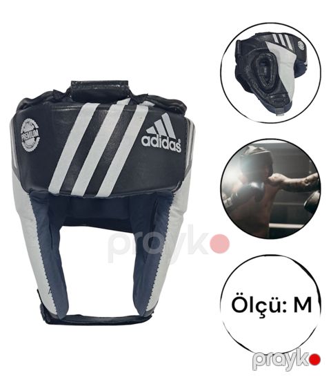 Qoruyucu dəbilqə WS1156, dəri, qara, ölçü M — Bakı