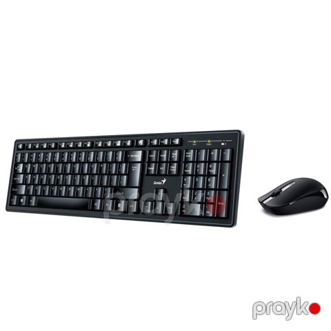 Klaviatura/Mouse Genius KM-8200 BLK Wireless — Bakı